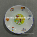 Placa de cena blanca llana de 7.5 pulgadas porcelana china